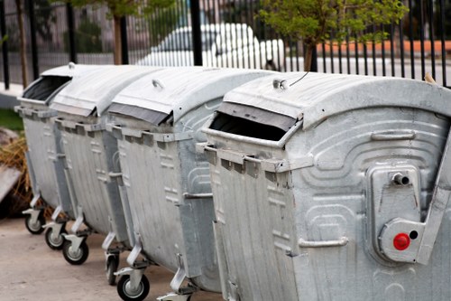 Recycling process in business waste removal