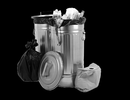 Automated waste sorting technology in use