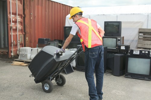 Organized home clearance process